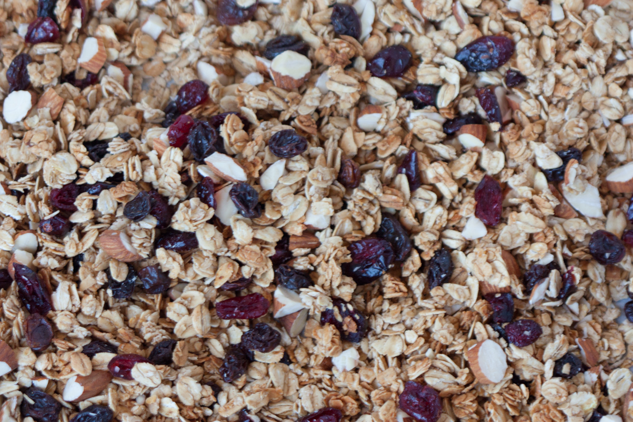 honey maple whole oat granola