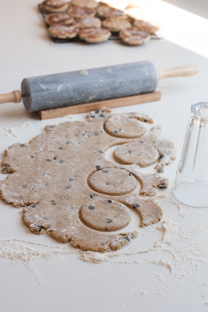 chocolate and ginger welsh cakes