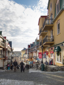 Pedestrian village Mont Tremblant