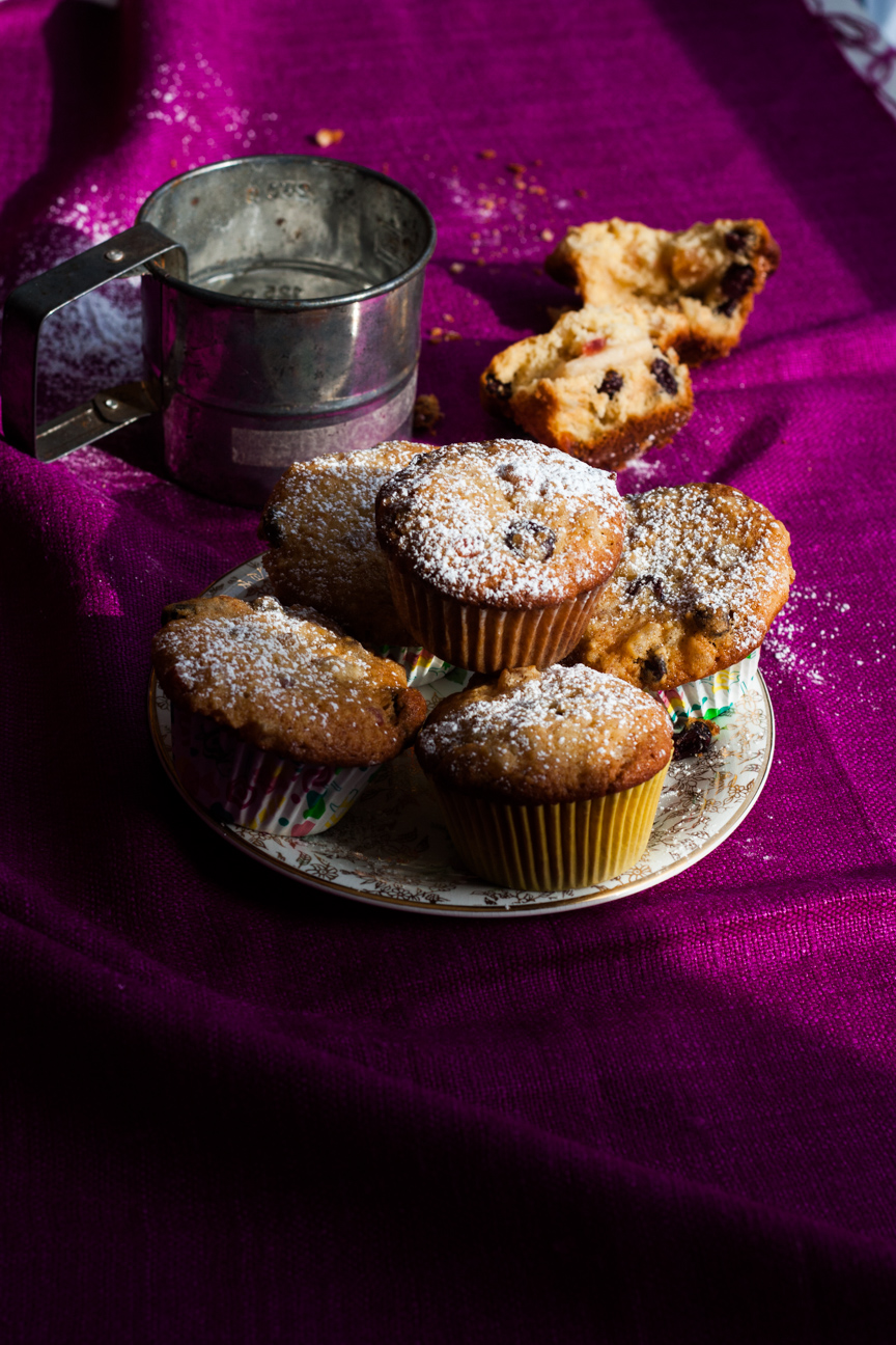 simnel cakes on a plate