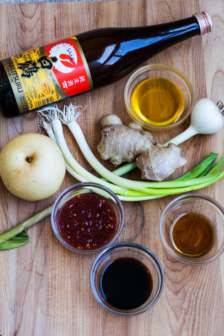 ingredients for asian chicken marinade