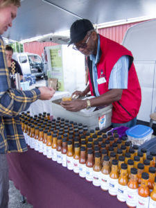 hot sauces at Ottawa Farmer's Market