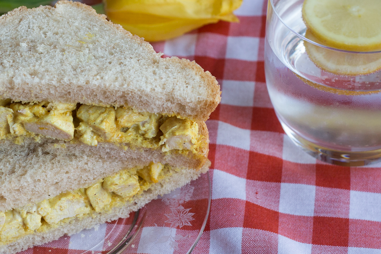 coronation chicken sandwich