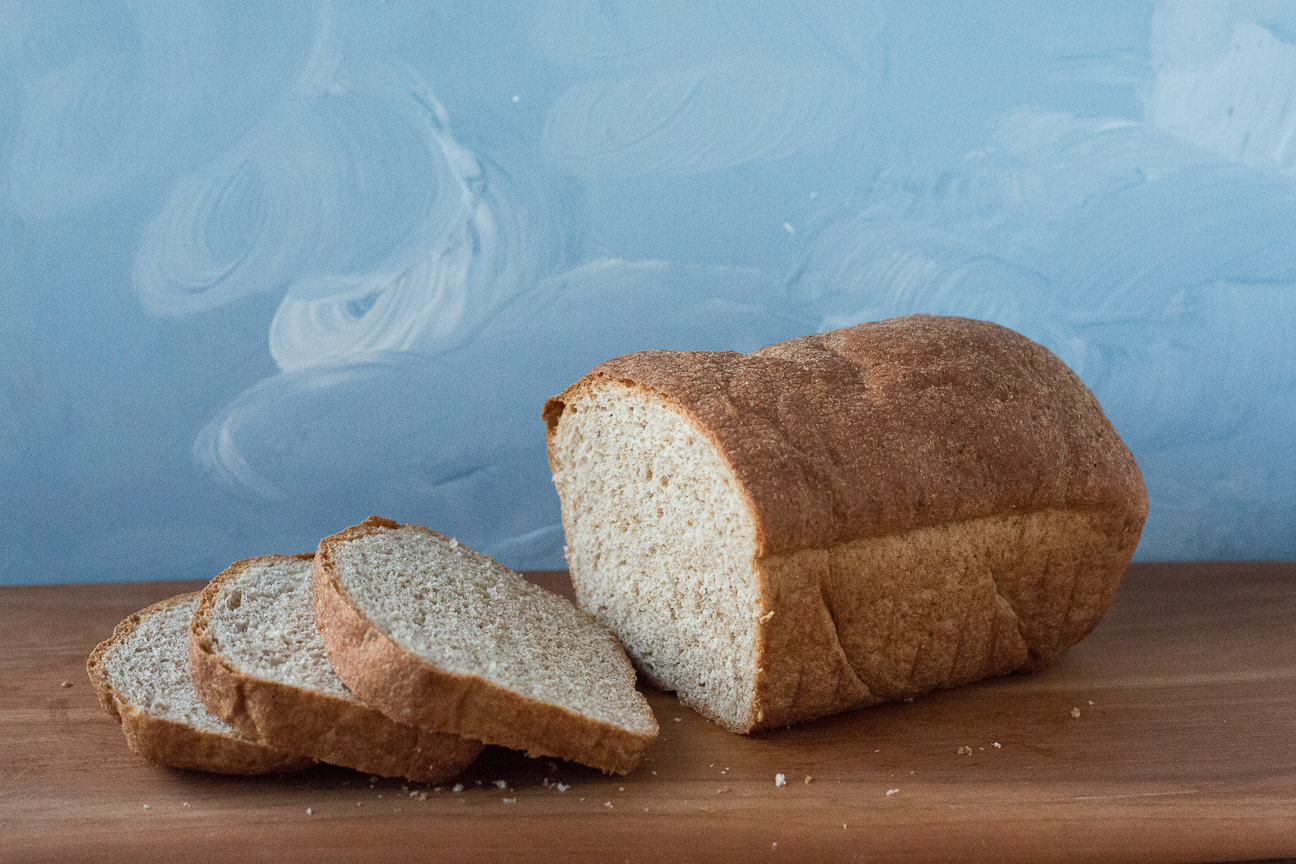 HONEY WHOLE WHEAT BREAD - Butter with a Side of Bread