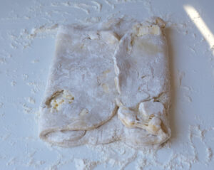 danish pastry dough folded