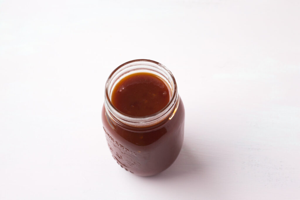a jar of mumbo sauce