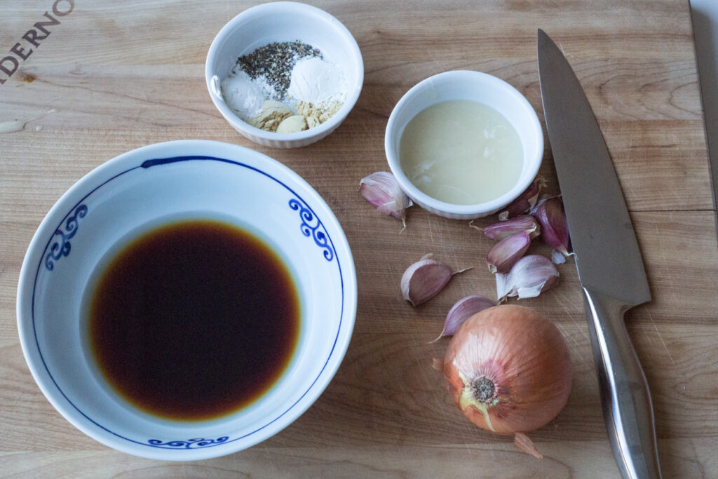 stir-fry ingredients